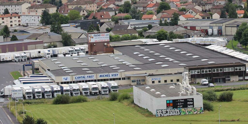 Vue aérienne CANTAL FRET
