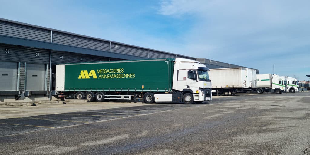 Camion Messageries Annemassiennes